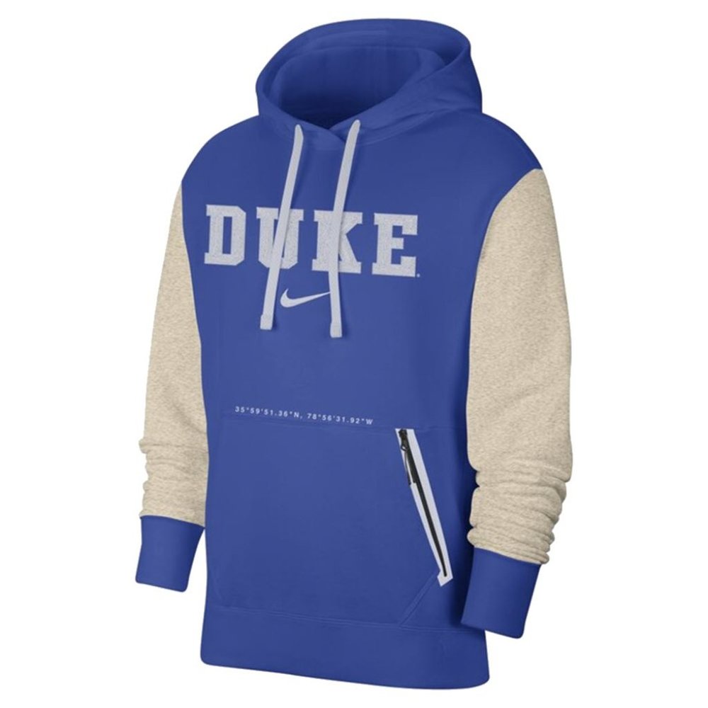 Nike Men's Duke Blue Devils DNA Pullover Hoodie Royal Blue L XL